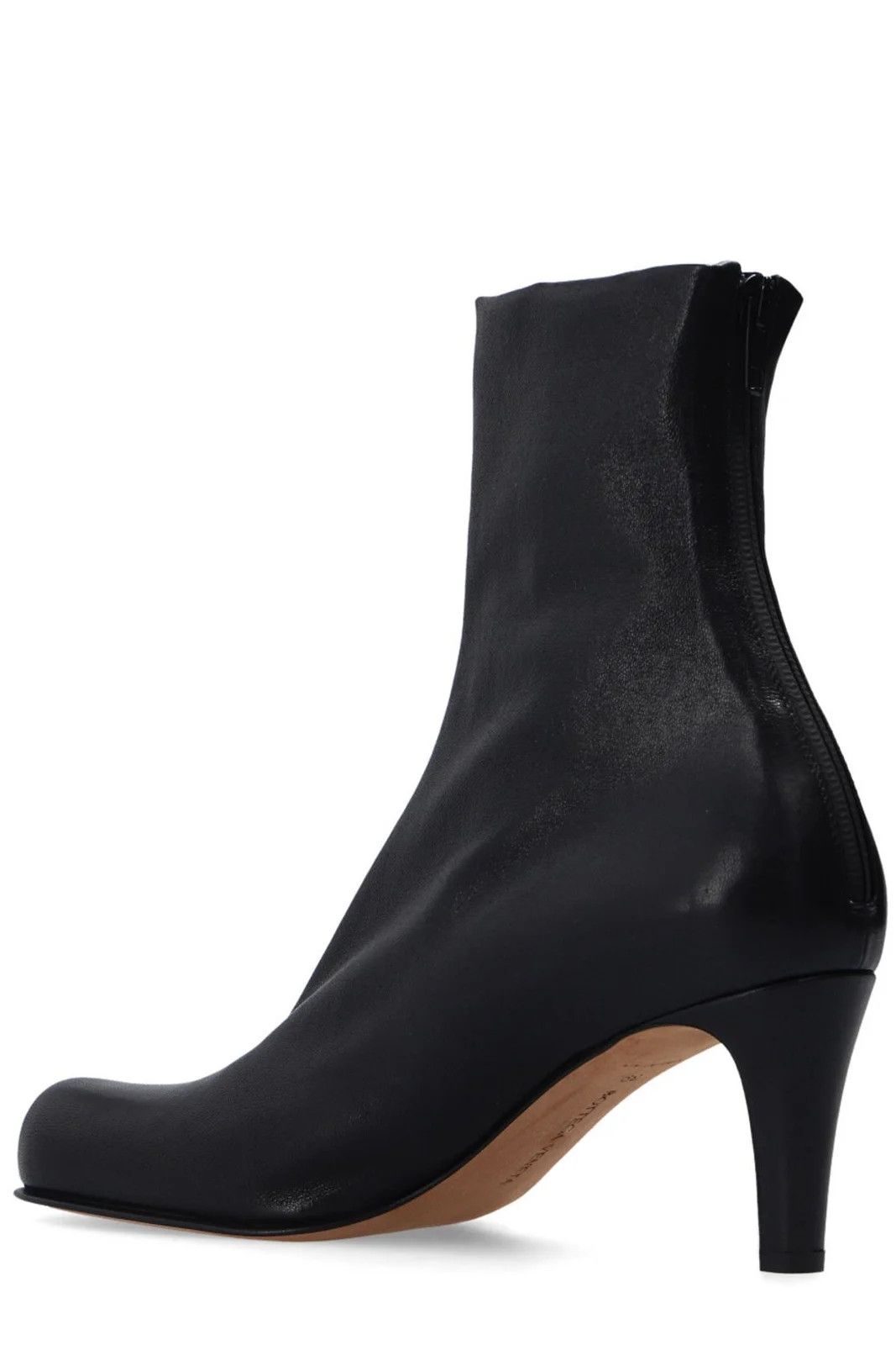 Bottega Veneta Block Heek Ankle Boots in black Size US 6 / IT 36 - 2 Thumbnail