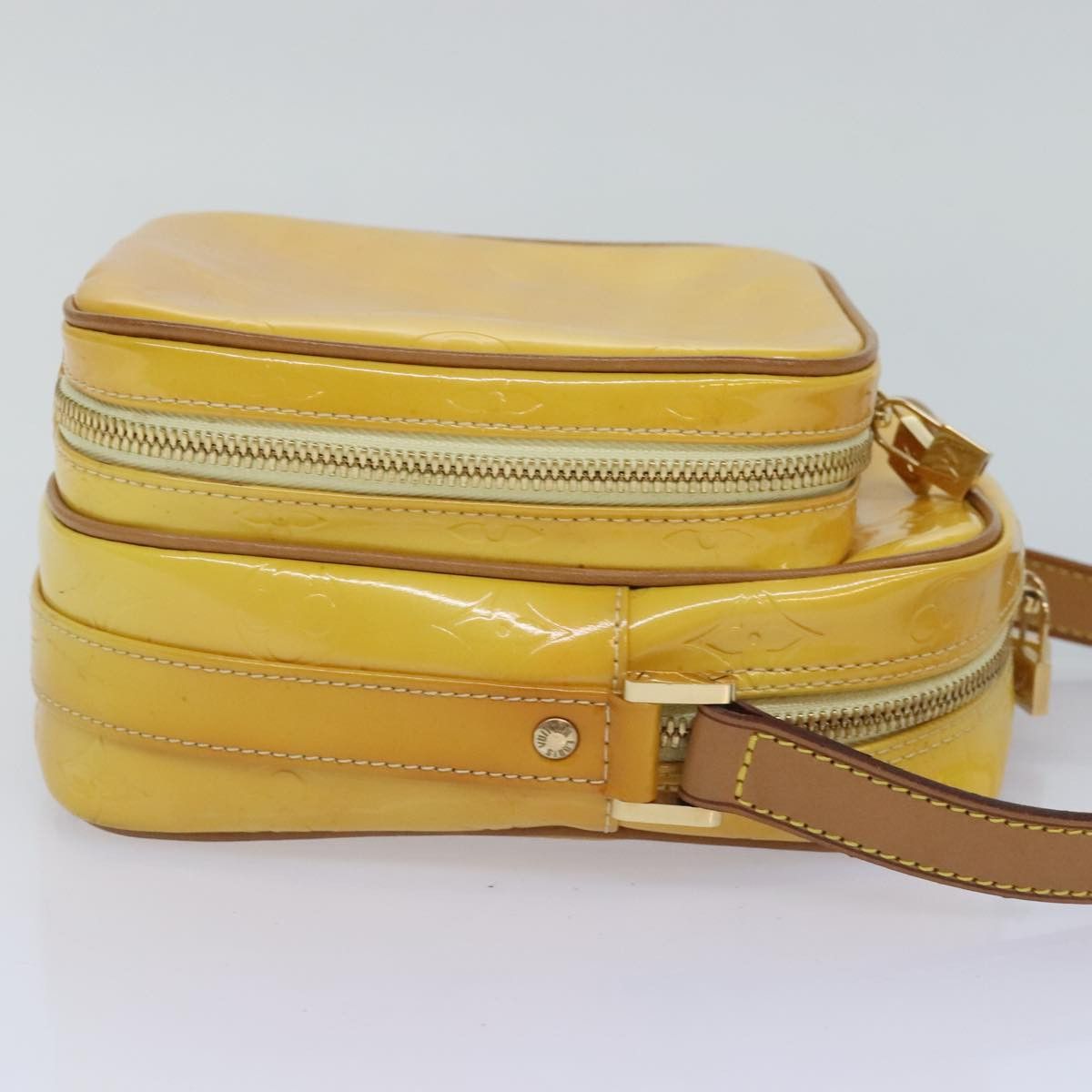 Louis Vuitton Wooster Yellow Patent Leather Shoulder Bag (Pre-Owned) Size ONE SIZE - 3 Thumbnail