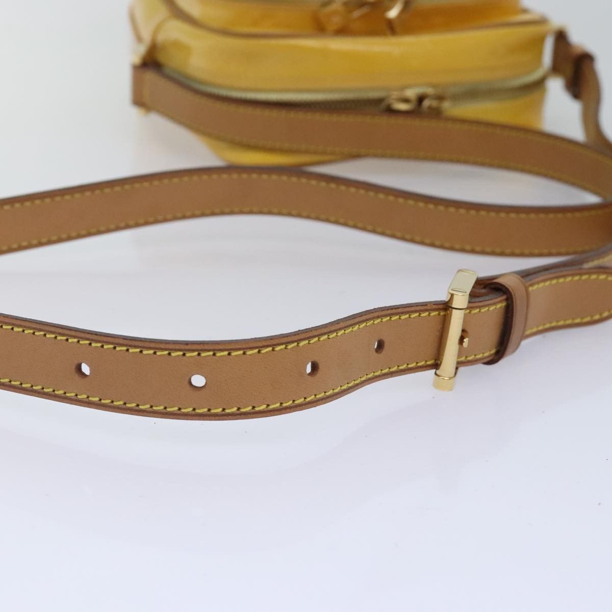 Louis Vuitton Wooster Yellow Patent Leather Shoulder Bag (Pre-Owned) Size ONE SIZE - 5 Thumbnail