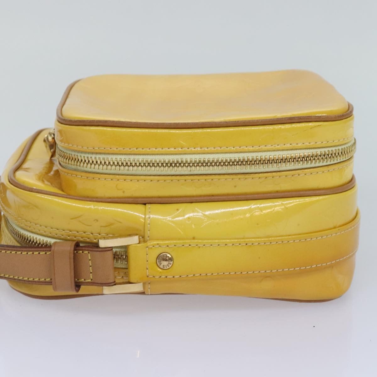 Louis Vuitton Wooster Yellow Patent Leather Shoulder Bag (Pre-Owned) Size ONE SIZE - 4 Thumbnail
