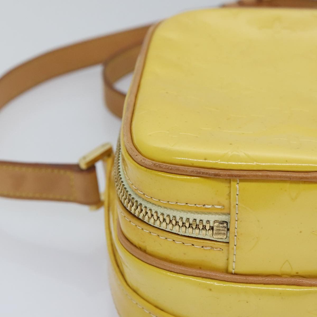 Louis Vuitton Wooster Yellow Patent Leather Shoulder Bag (Pre-Owned) Size ONE SIZE - 15 Thumbnail