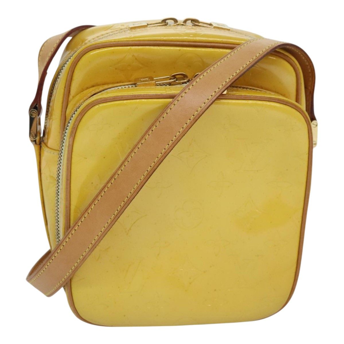 Louis Vuitton Wooster Yellow Patent Leather Shoulder Bag (Pre-Owned) Size ONE SIZE - 13 Thumbnail