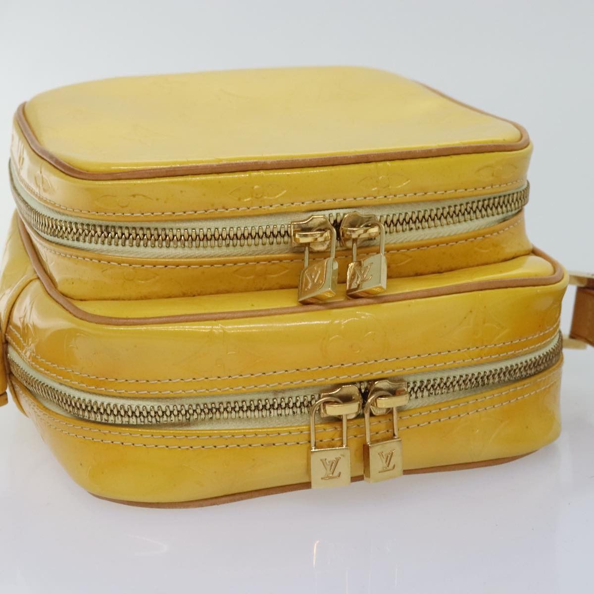 Louis Vuitton Wooster Yellow Patent Leather Shoulder Bag (Pre-Owned) Size ONE SIZE - 7 Thumbnail