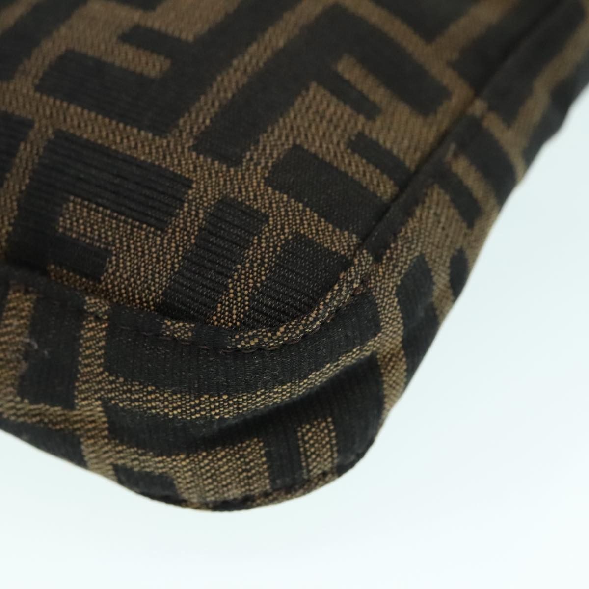 Fendi Mamma Baguette Brown Canvas Shoulder Bag (Pre-Owned) Size ONE SIZE - 7 Thumbnail