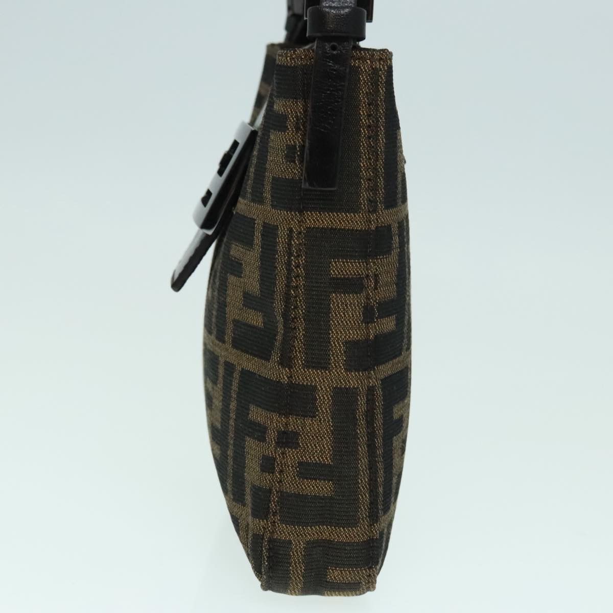 Fendi Mamma Baguette Brown Canvas Shoulder Bag (Pre-Owned) Size ONE SIZE - 3 Thumbnail