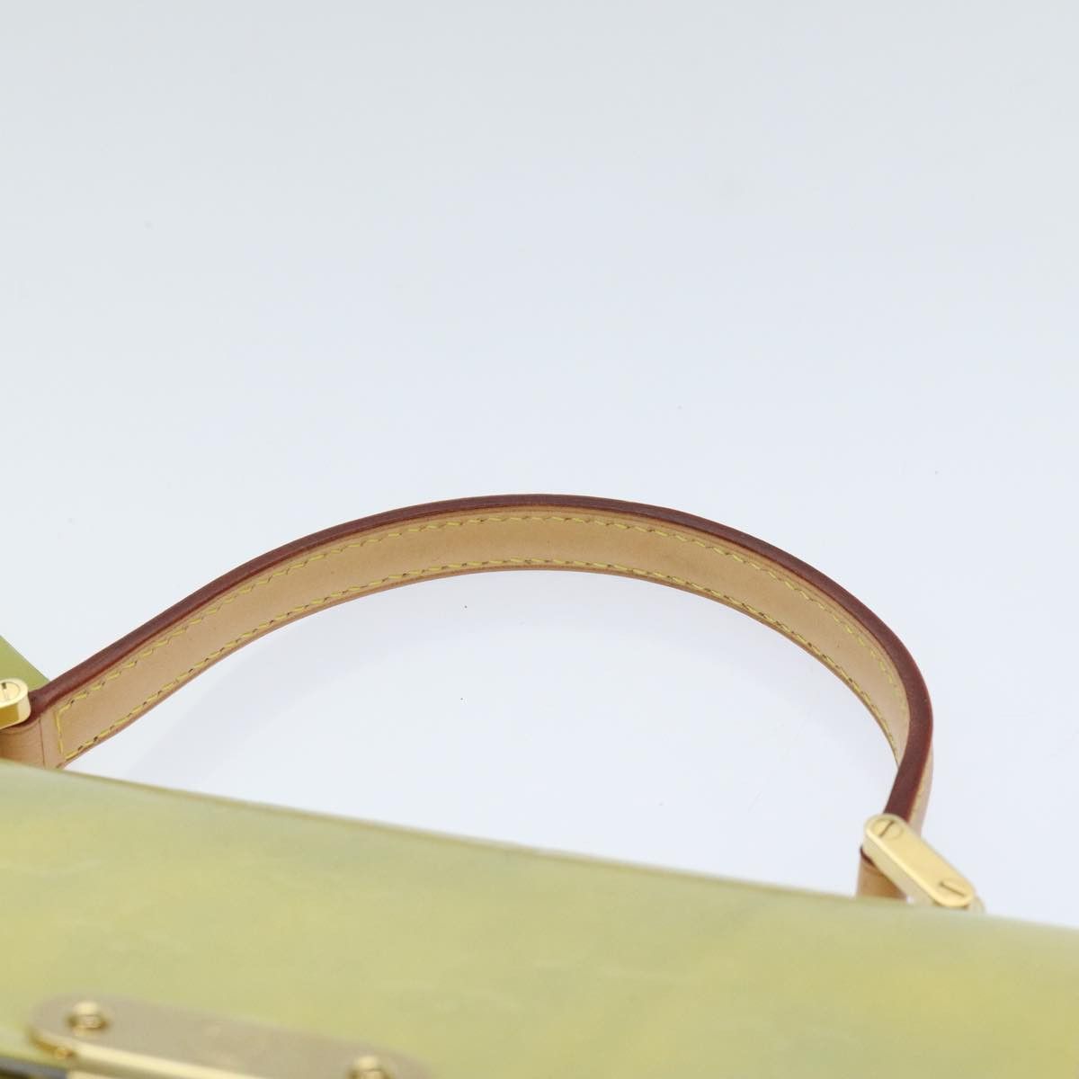 Louis Vuitton Spring Street Yellow Patent Leather Handbag (Pre-Owned) Size ONE SIZE - 15 Thumbnail