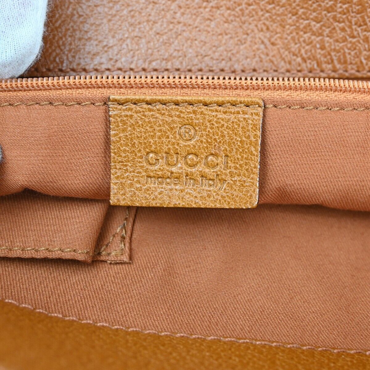 Gucci Eclipse Brown Canvas Shoulder Bag (Pre-Owned) Size ONE SIZE - 16 Thumbnail