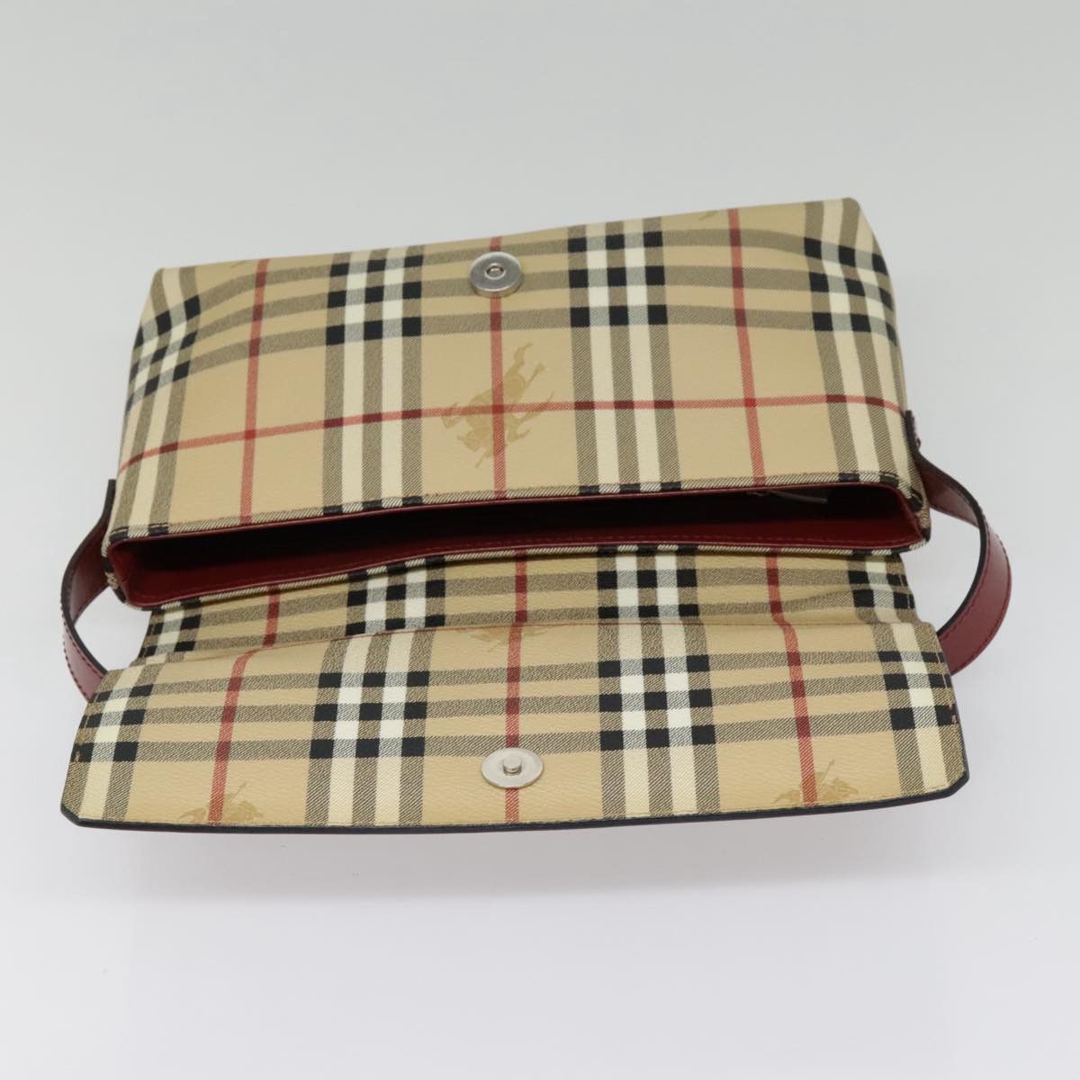 Burberry Nova Check Beige Leather Shoulder Bag (Pre-Owned) Size ONE SIZE - 20 Thumbnail
