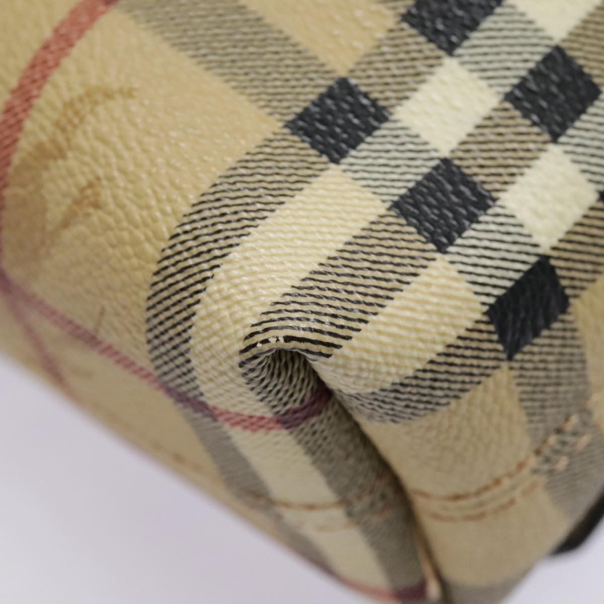 Burberry Nova Check Beige Leather Shoulder Bag (Pre-Owned) Size ONE SIZE - 7 Thumbnail
