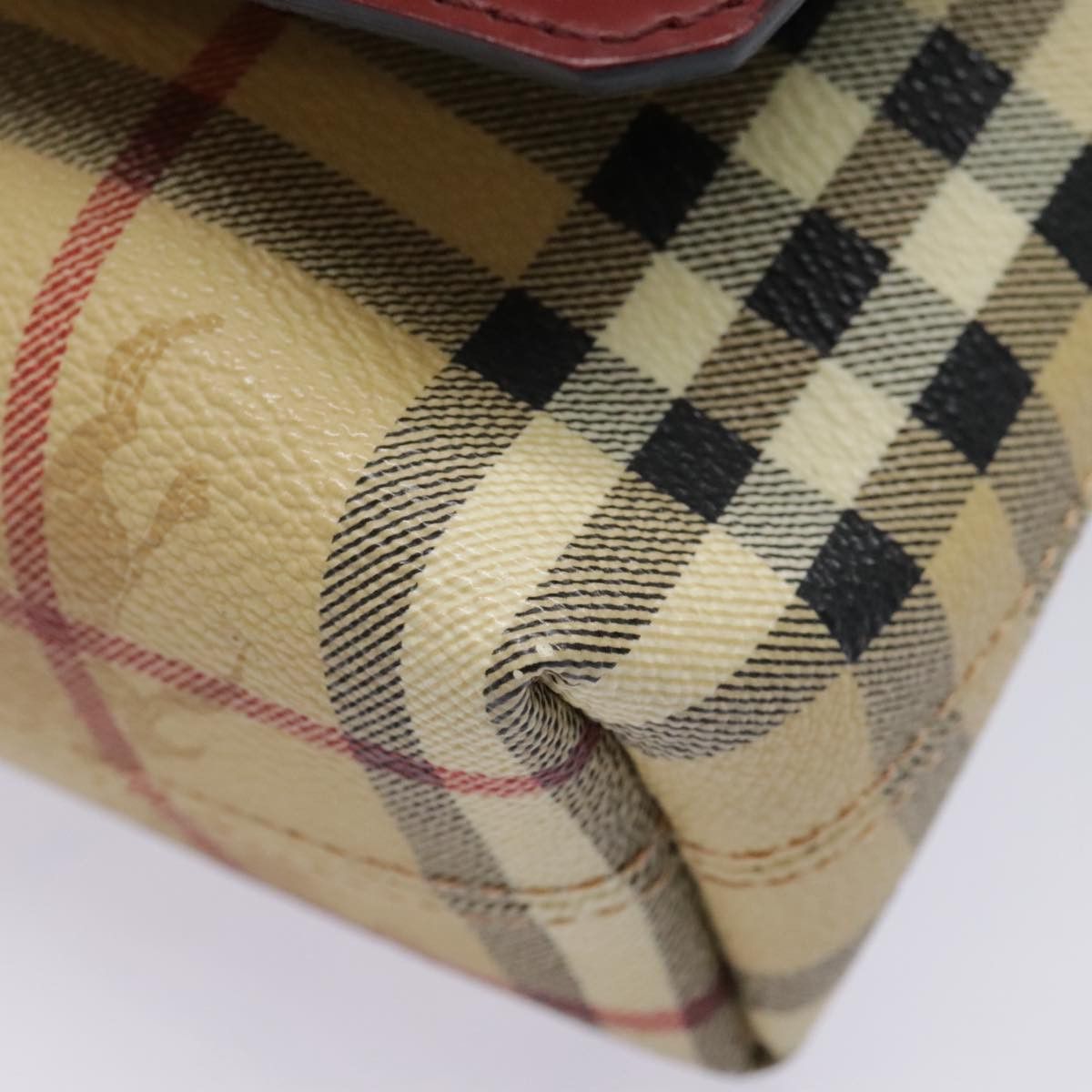 Burberry Nova Check Beige Leather Shoulder Bag (Pre-Owned) Size ONE SIZE - 9 Thumbnail