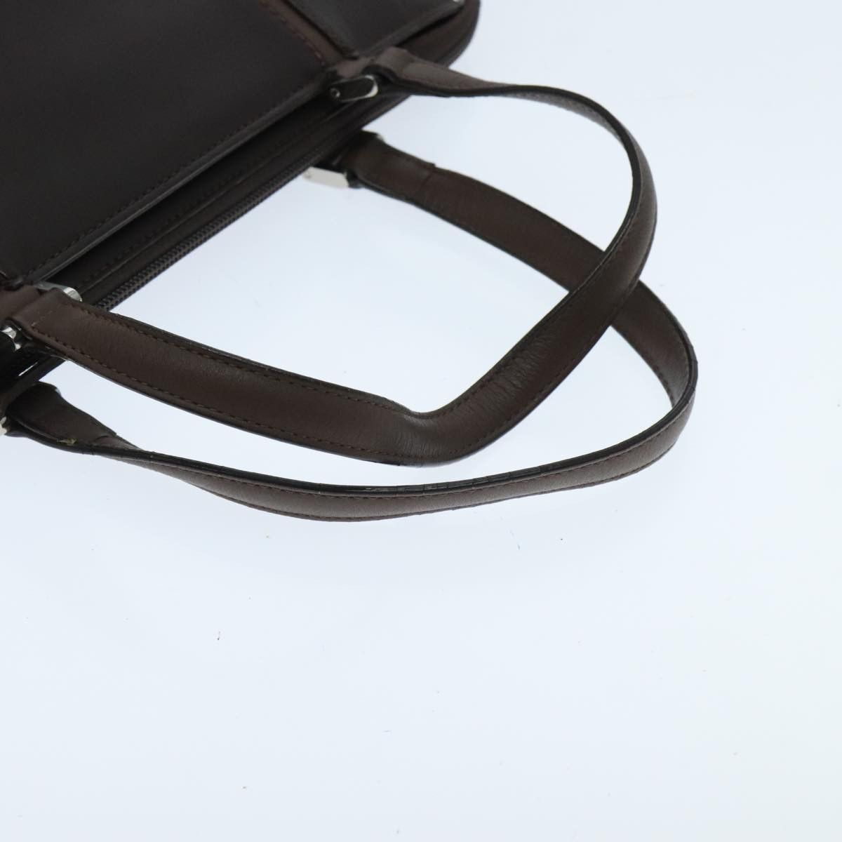 Burberry Brown Leather Handbag (Pre-Owned) Size ONE SIZE - 5 Thumbnail