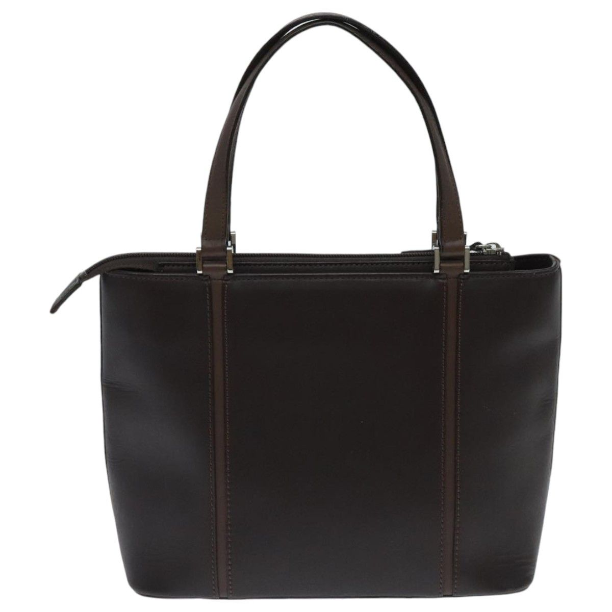 Burberry Brown Leather Handbag (Pre-Owned) Size ONE SIZE - 2 Thumbnail