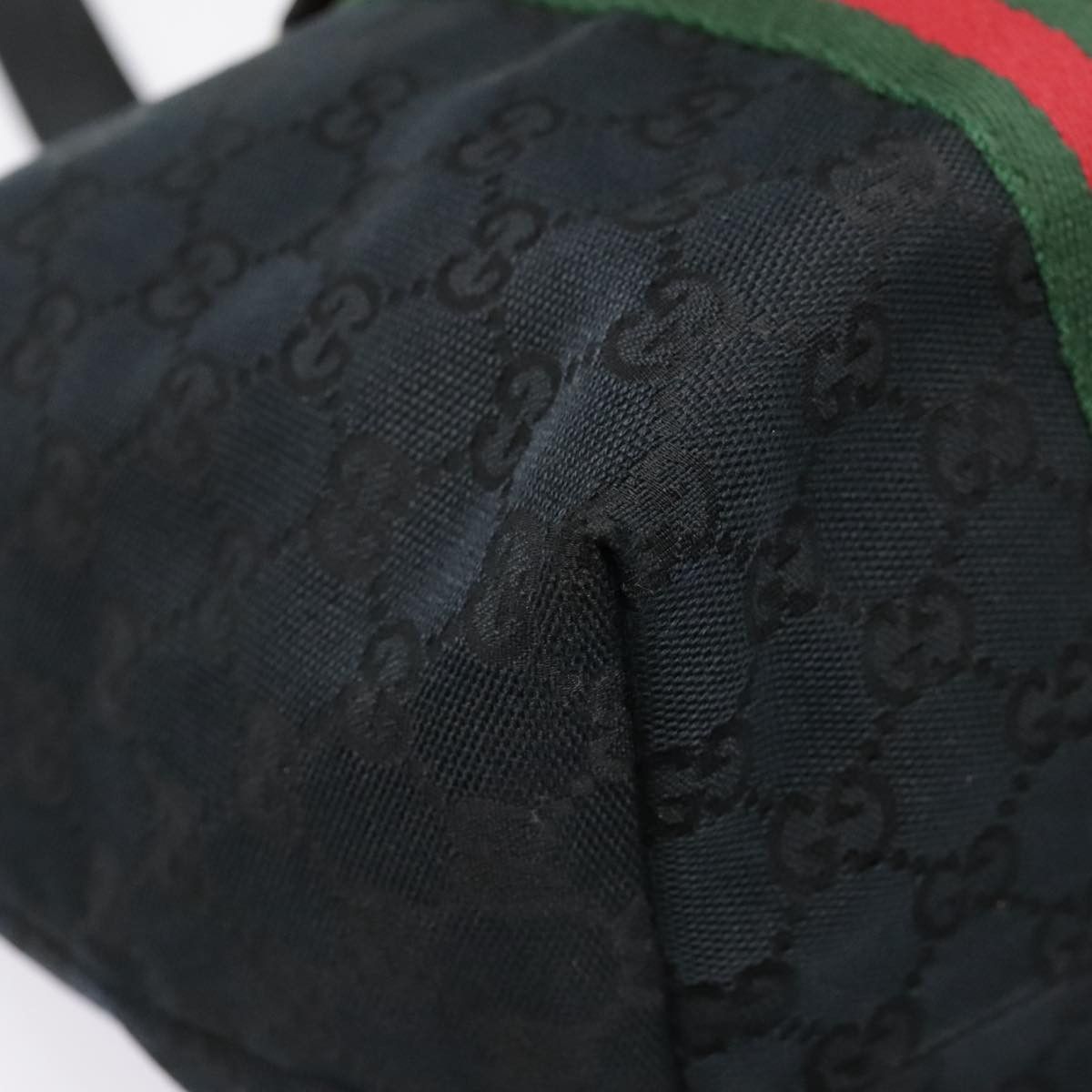 Gucci Ophidia Black Canvas Tote Bag (Pre-Owned) Size ONE SIZE - 7 Thumbnail
