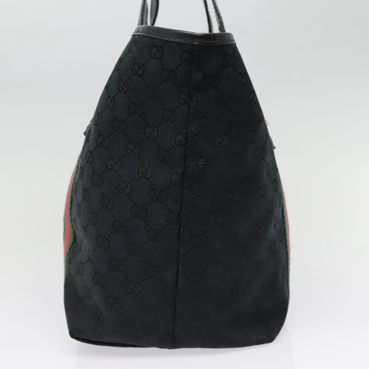 Gucci Ophidia Black Canvas Tote Bag (Pre-Owned) Size ONE SIZE - 3 Thumbnail
