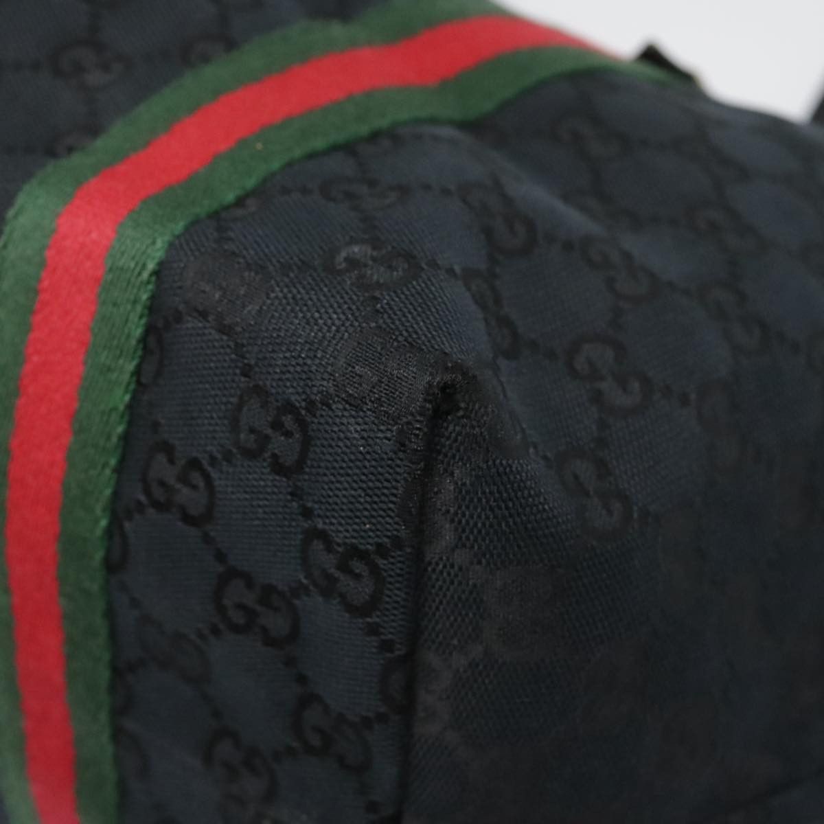 Gucci Ophidia Black Canvas Tote Bag (Pre-Owned) Size ONE SIZE - 8 Thumbnail