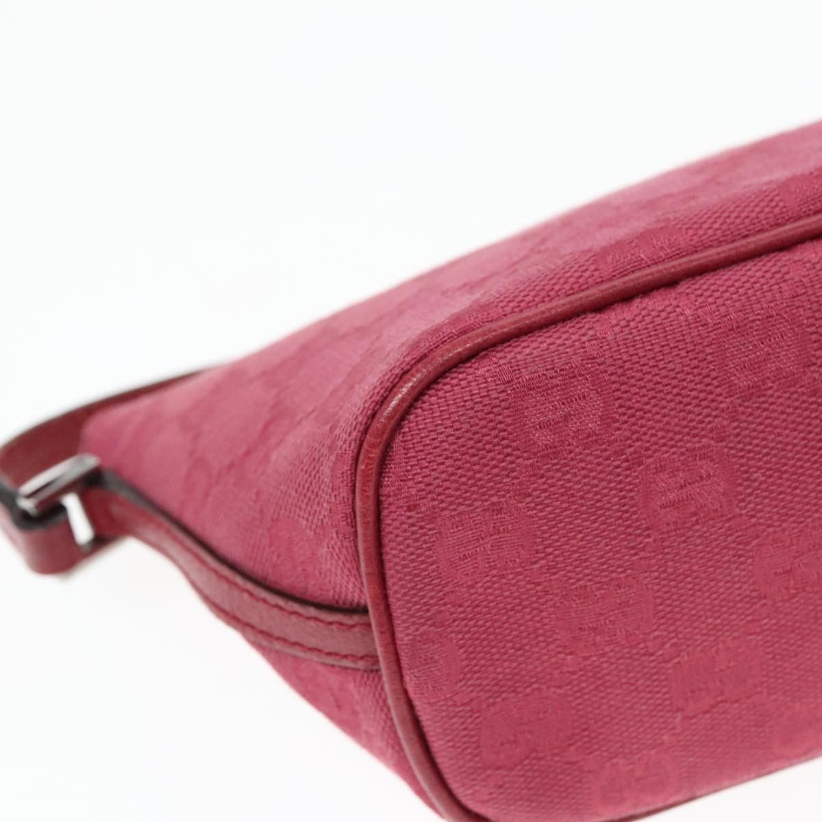 Gucci Pink Canvas Clutch Bag (Pre-Owned) Size ONE SIZE - 10 Thumbnail
