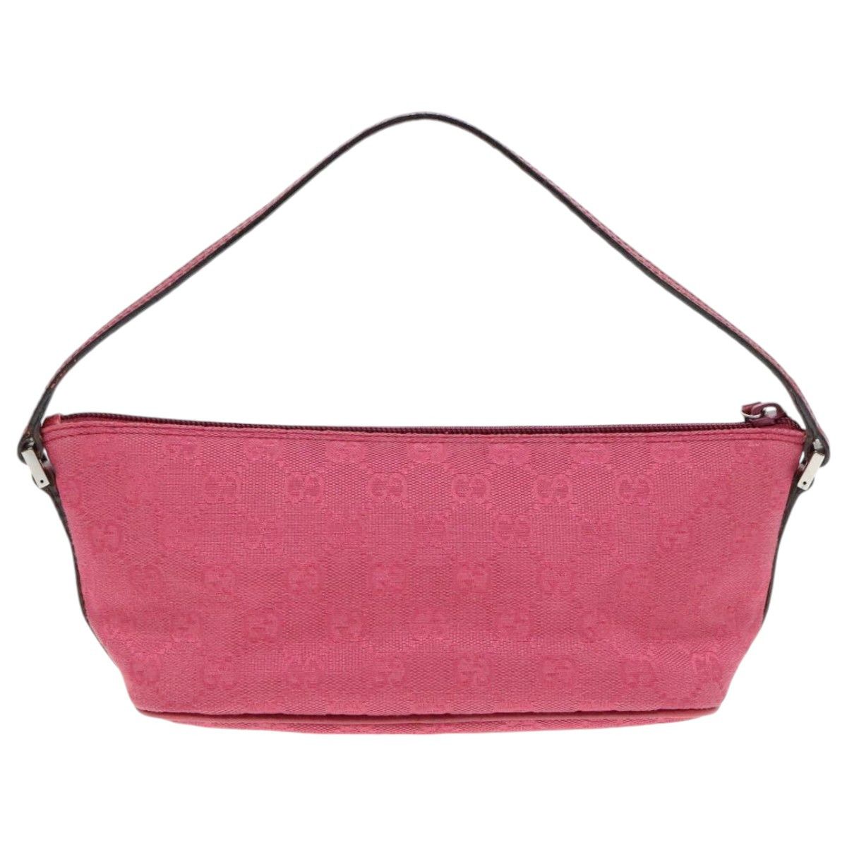 Gucci Pink Canvas Clutch Bag (Pre-Owned) Size ONE SIZE - 2 Thumbnail