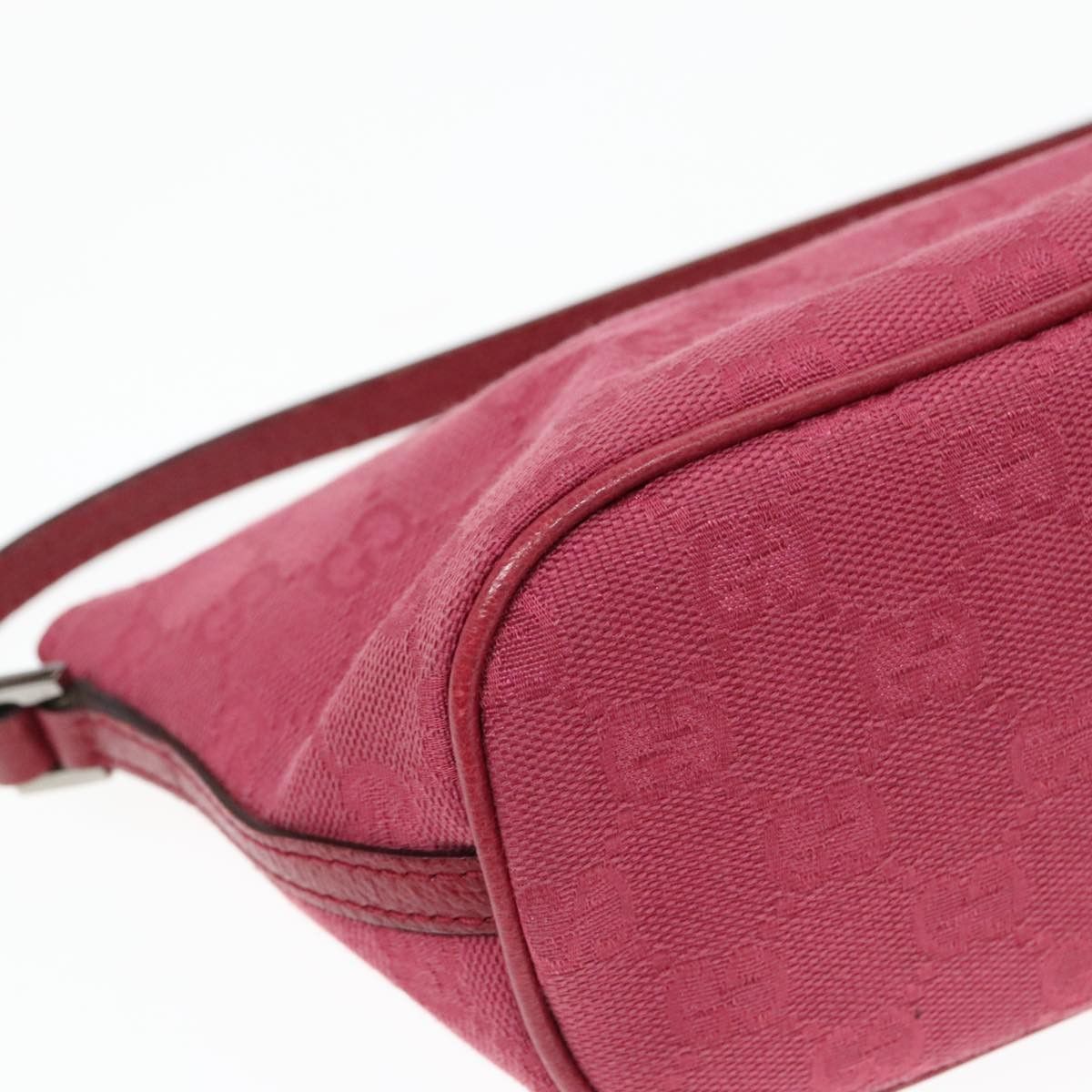 Gucci Pink Canvas Clutch Bag (Pre-Owned) Size ONE SIZE - 8 Thumbnail