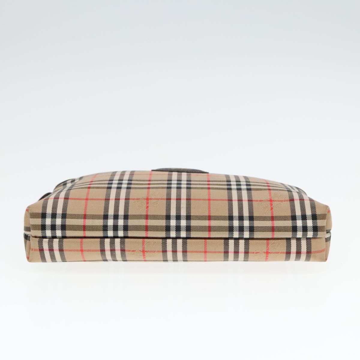 Burberry Nova Check Beige Canvas Clutch Bag (Pre-Owned) Size ONE SIZE - 14 Thumbnail
