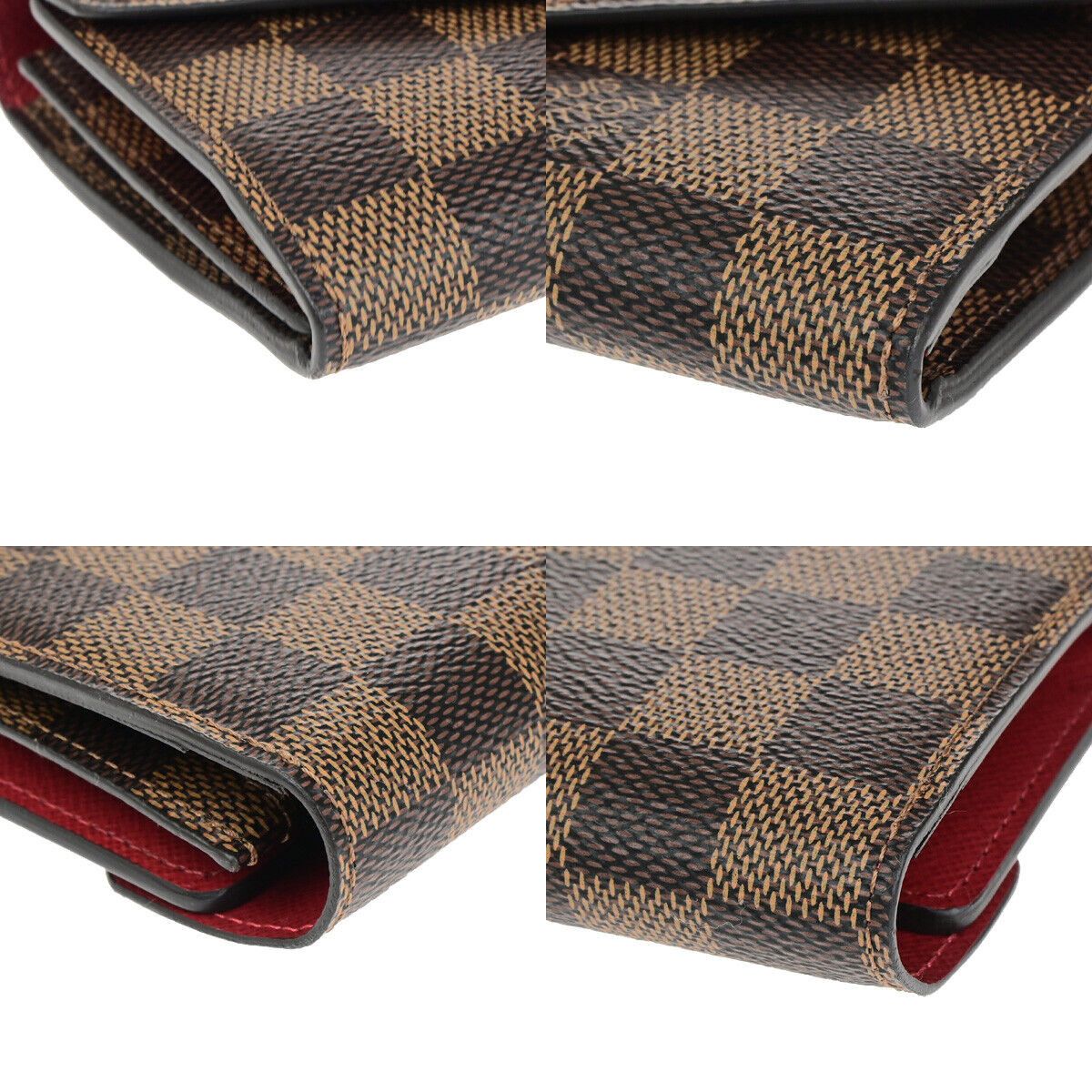 Louis Vuitton Joséphine Brown Canvas Wallet (Pre-Owned) Size ONE SIZE - 7 Thumbnail