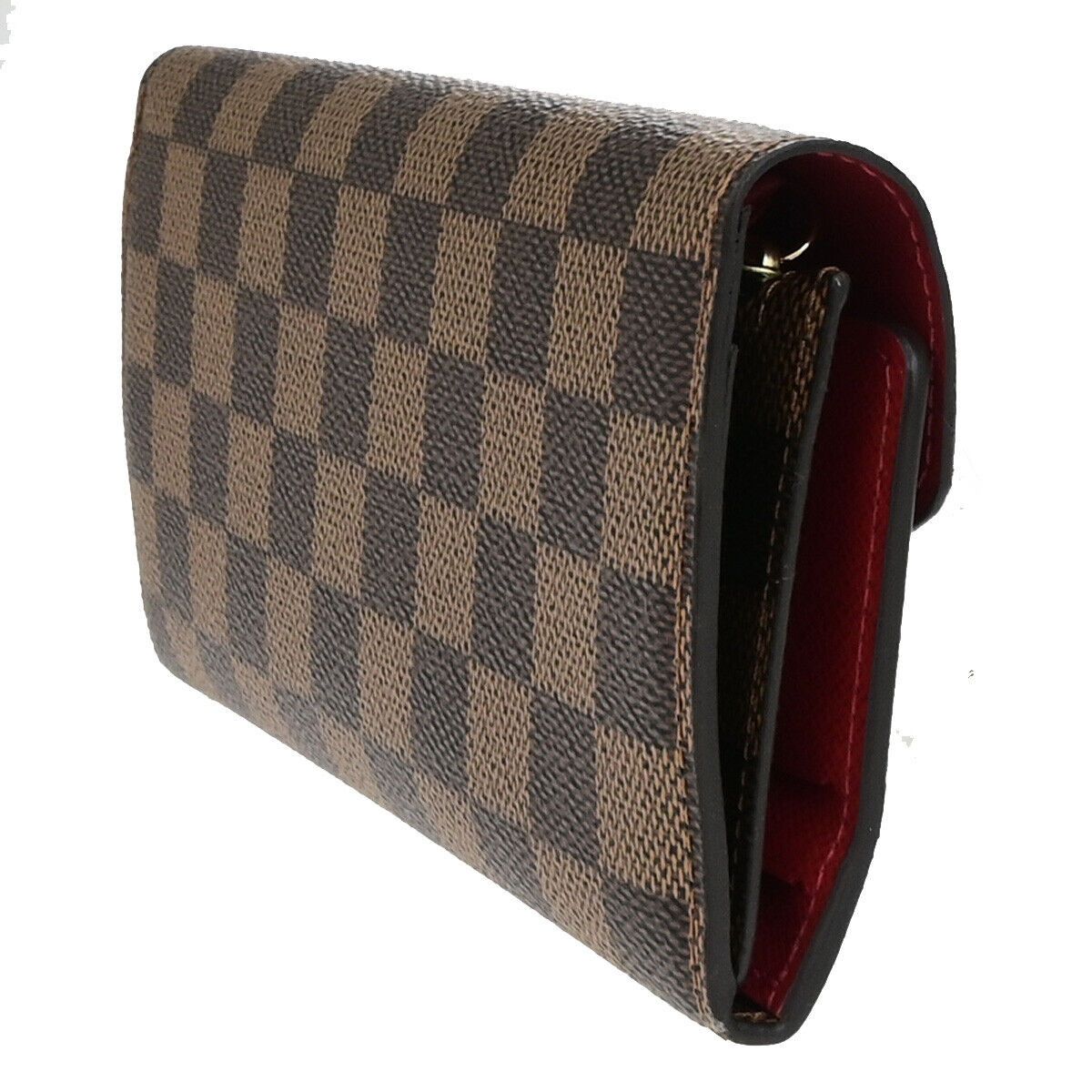 Louis Vuitton Joséphine Brown Canvas Wallet (Pre-Owned) Size ONE SIZE - 4 Thumbnail