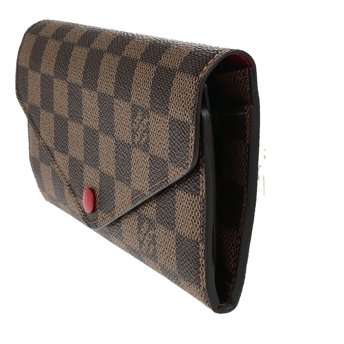 Louis Vuitton Joséphine Brown Canvas Wallet (Pre-Owned) Size ONE SIZE - 3 Thumbnail