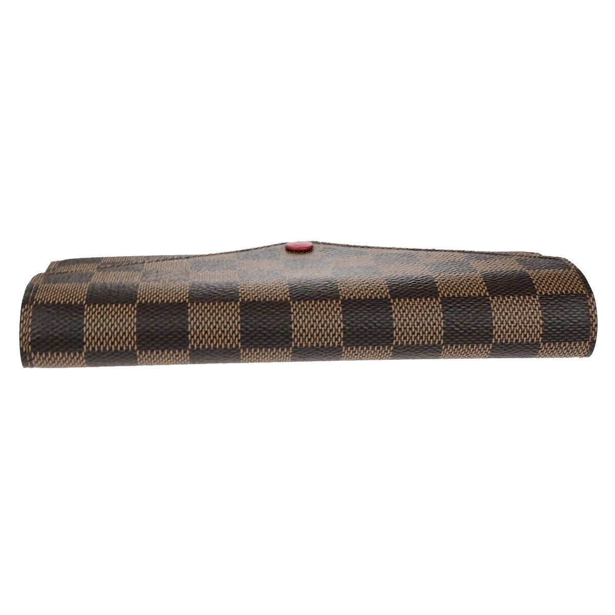 Louis Vuitton Joséphine Brown Canvas Wallet (Pre-Owned) Size ONE SIZE - 5 Thumbnail