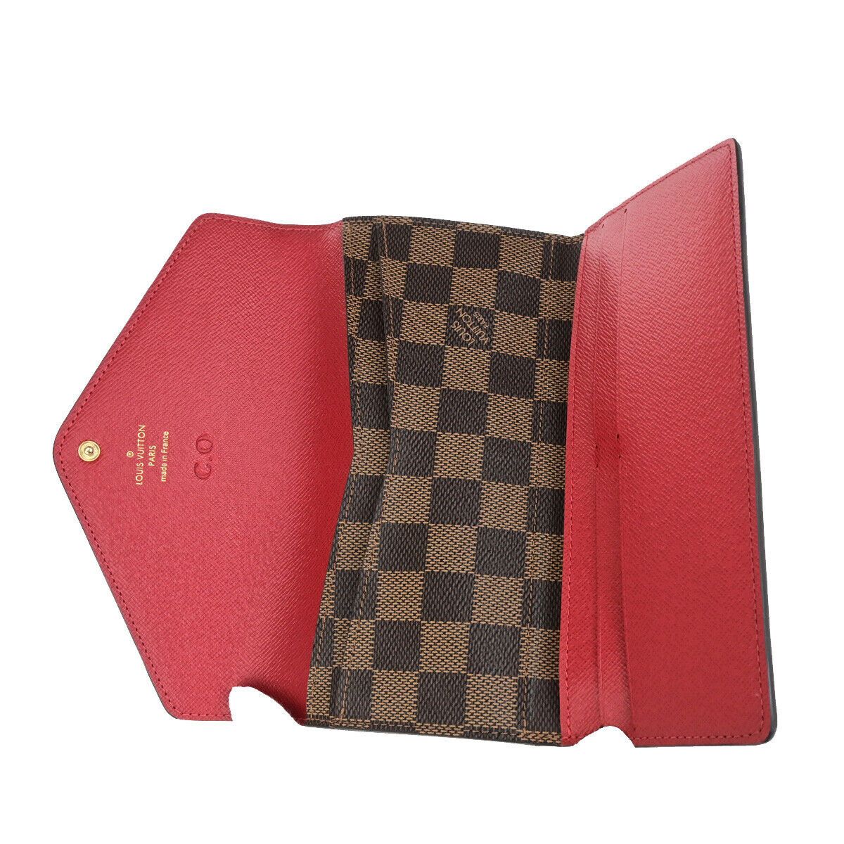 Louis Vuitton Joséphine Brown Canvas Wallet (Pre-Owned) Size ONE SIZE - 11 Thumbnail