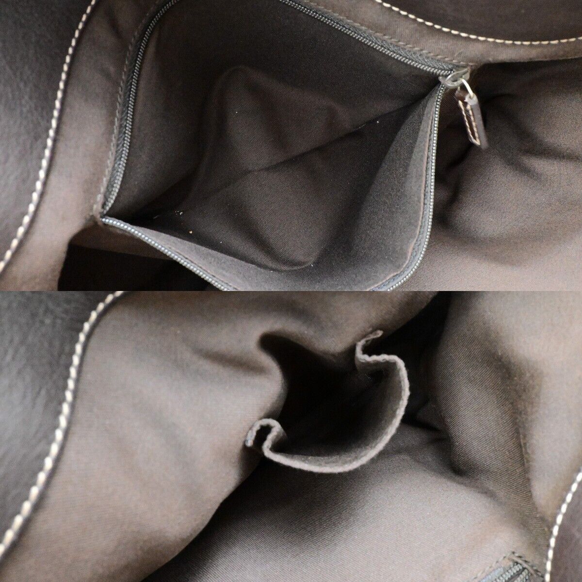 Gucci Abbey Beige Canvas Shoulder Bag (Pre-Owned) Size ONE SIZE - 13 Thumbnail