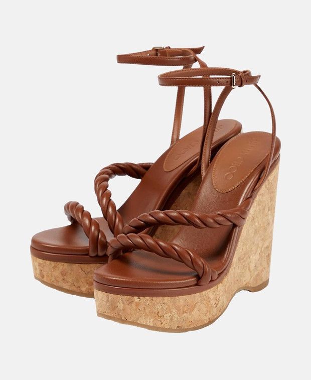 Jimmy Choo Wedge sandals Size US 5 / IT 35 - 4 Thumbnail