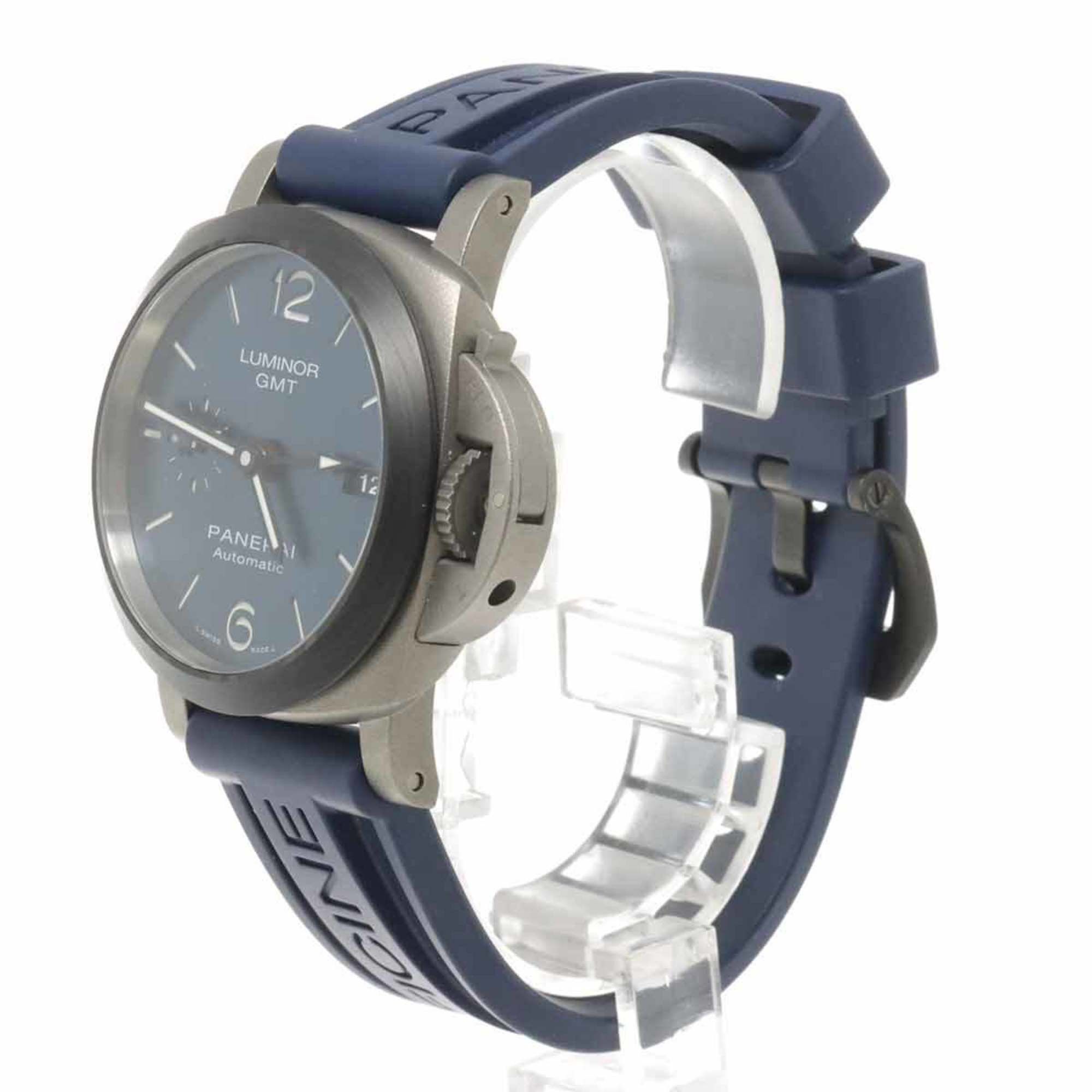 Panerai Panerai Luminor GMT PAM01279 Men's Watch Date Blue Automatic Size ONE SIZE - 3 Thumbnail