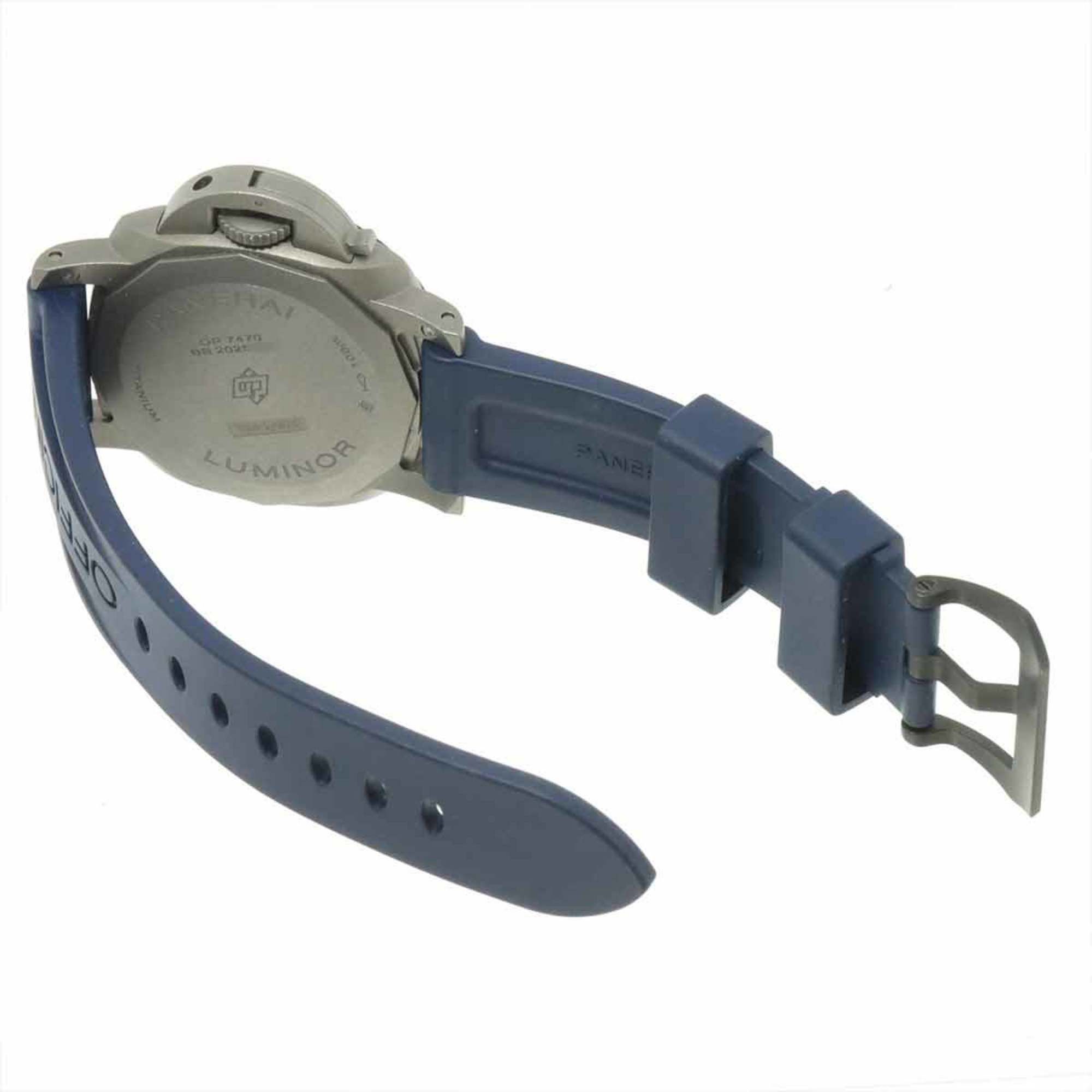 Panerai Panerai Luminor GMT PAM01279 Men's Watch Date Blue Automatic Size ONE SIZE - 5 Thumbnail