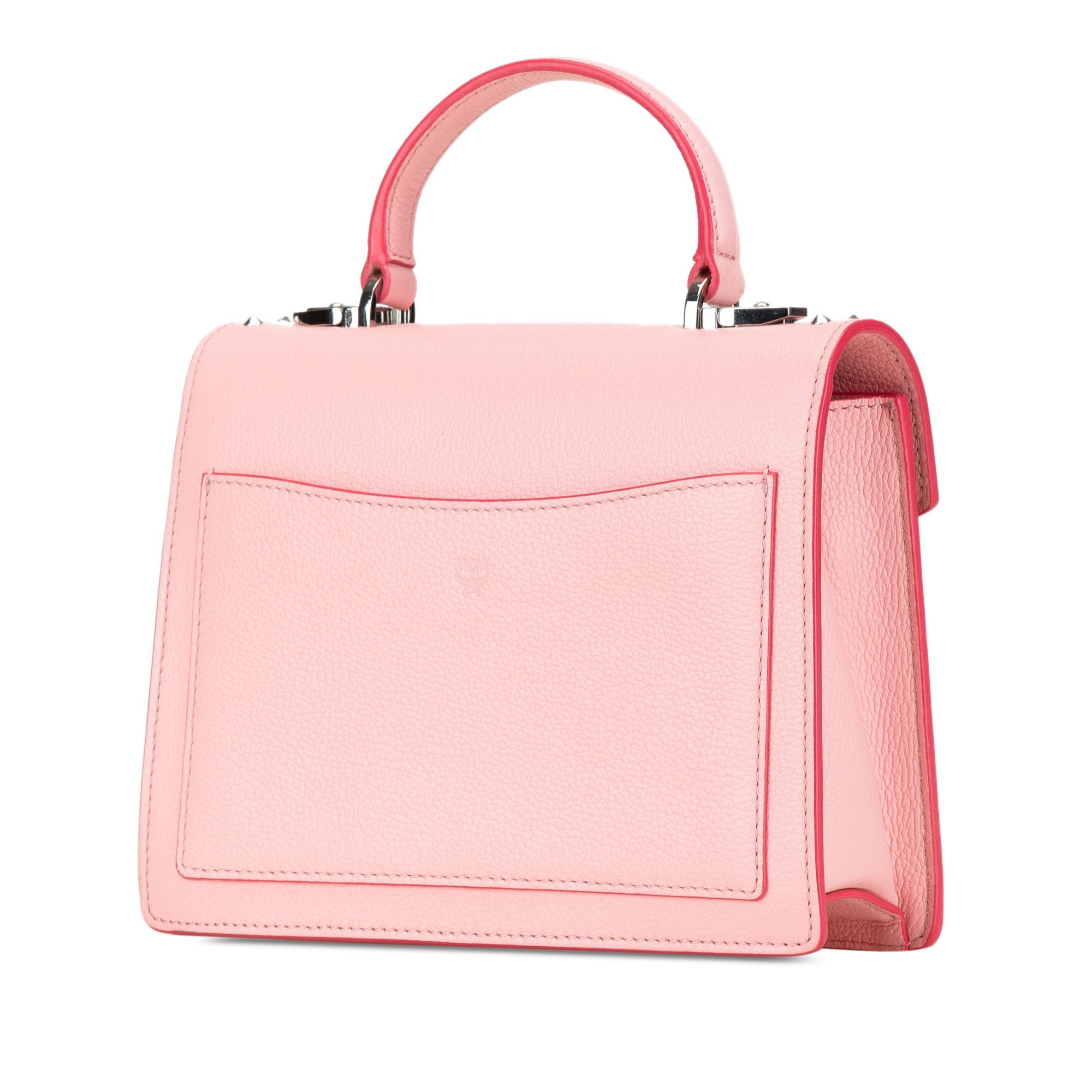 MCM MCM Studded Leather Patricia Satchel Grailed