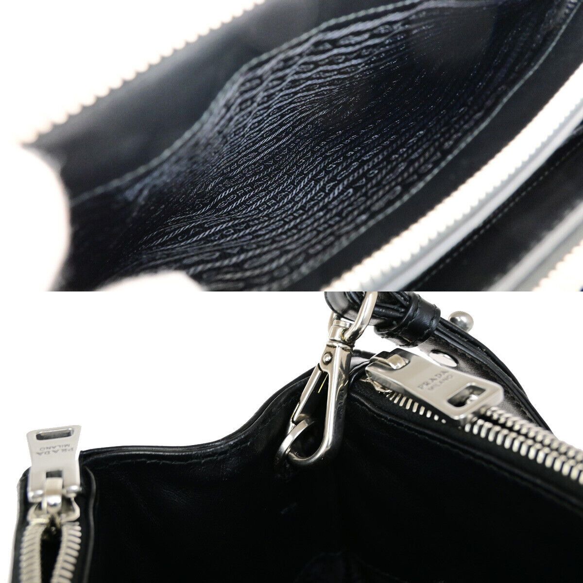 Prada Prada Diagramme handbag Size ONE SIZE - 18 Thumbnail