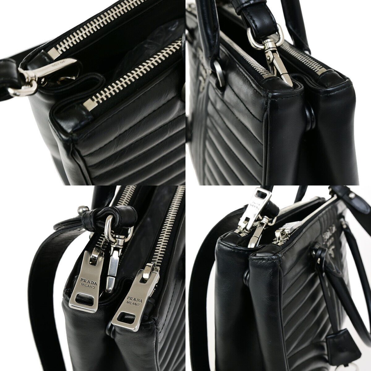Prada Prada Diagramme handbag Size ONE SIZE - 7 Thumbnail