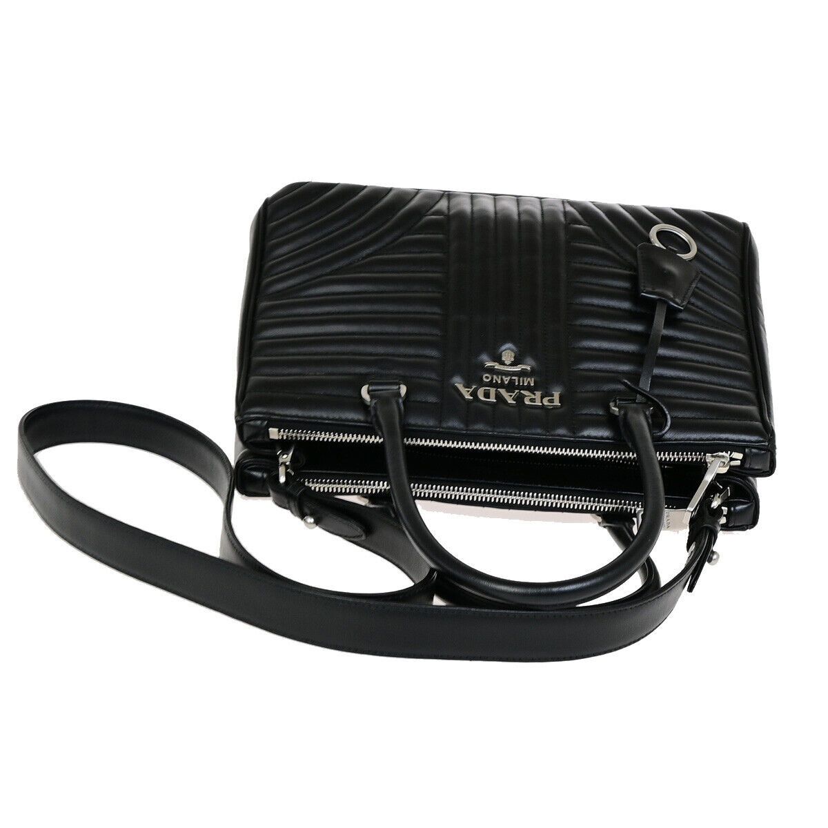 Prada Prada Diagramme handbag Size ONE SIZE - 5 Thumbnail