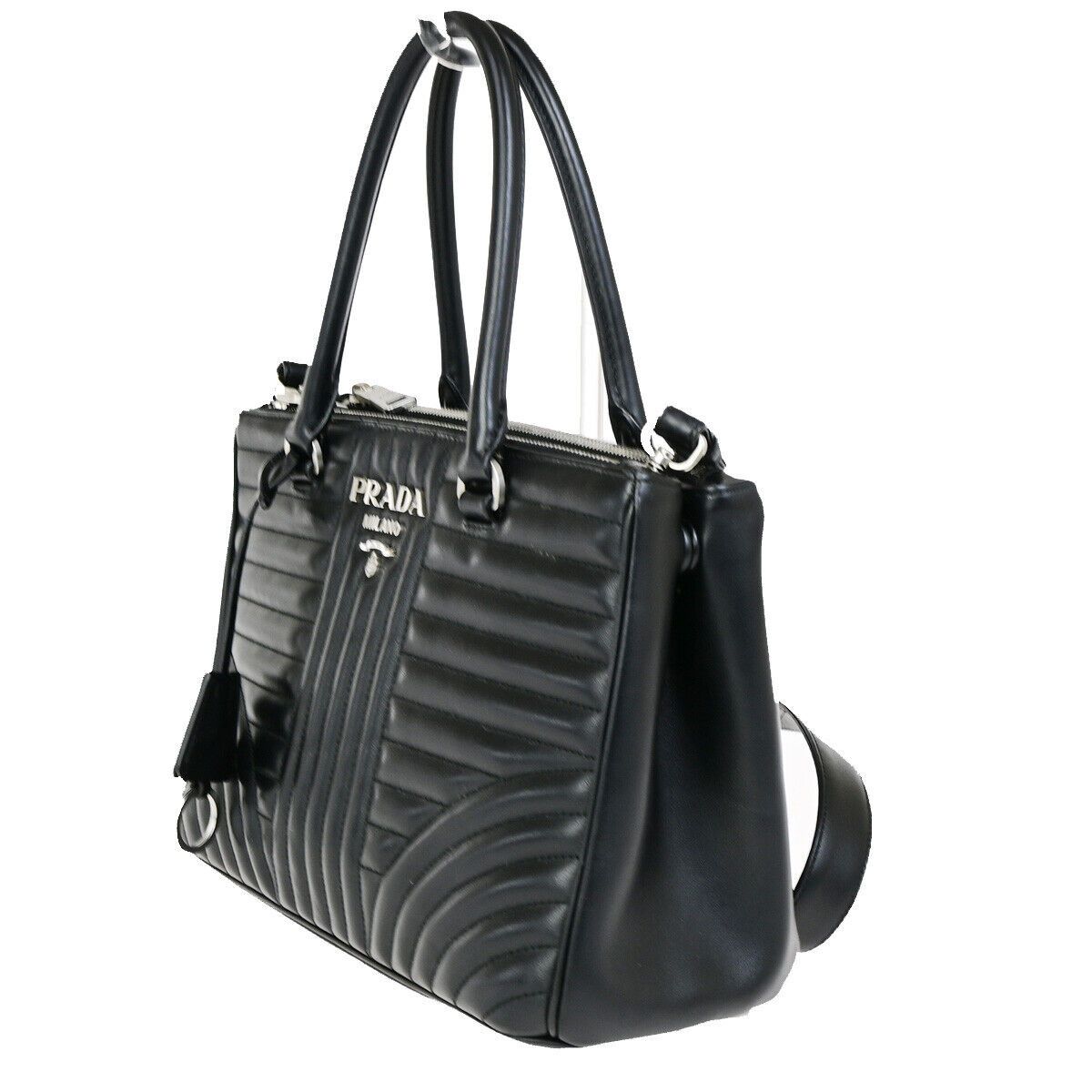 Prada Prada Diagramme handbag Size ONE SIZE - 3 Thumbnail