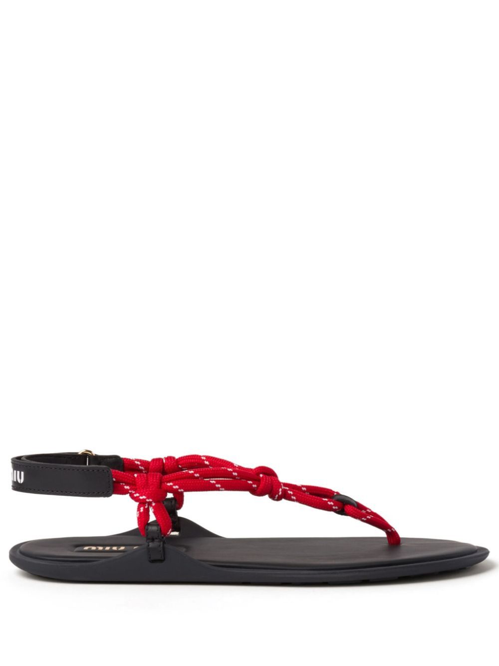 Miu Miu Miu Miu Thong Cord Strap Sandals Size US 11 / IT 41 - 2 Thumbnail