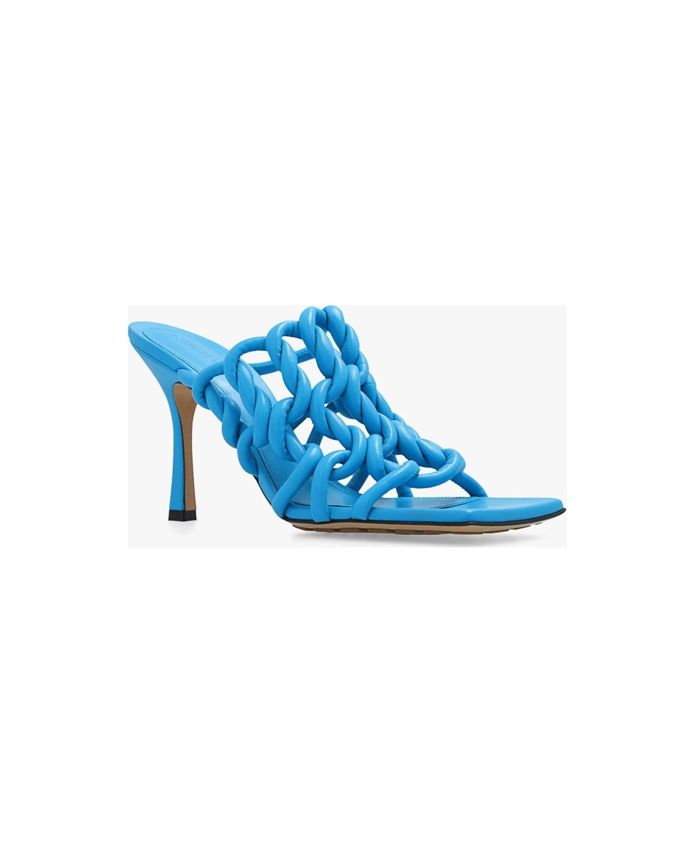 Bottega Veneta Bottega Veneta Stretch Twist Mule in blue Size US 6 / IT 36 - 2 Thumbnail