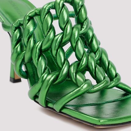 Bottega Veneta Bottega Veneta Stretch Twist Mule in green Size US 12 / IT 42 - 4 Thumbnail