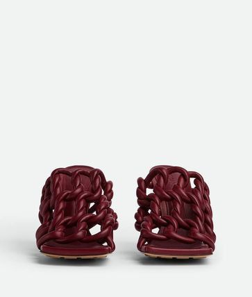 Bottega Veneta Bottega Veneta Stretch Twist Mule in burgundy Size US 8 / IT 38 - 2 Thumbnail