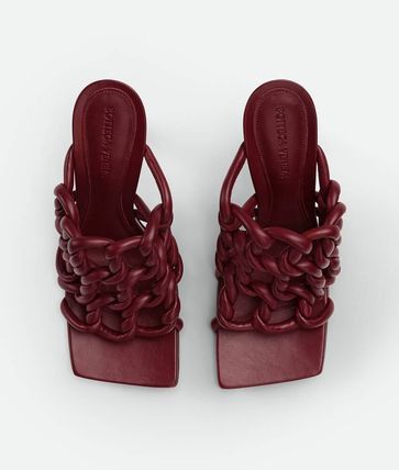 Bottega Veneta Bottega Veneta Stretch Twist Mule in burgundy Size US 8 / IT 38 - 4 Thumbnail