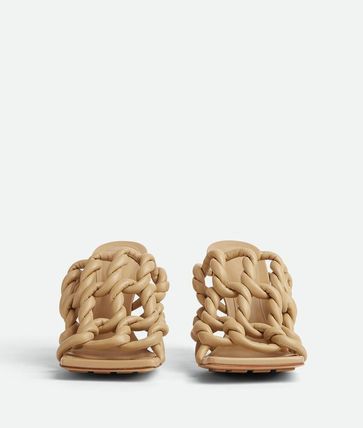 Bottega Veneta Bottega Veneta Stretch Twist Mule in beige Size US 10 / IT 40 - 2 Thumbnail