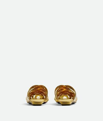 Bottega Veneta Bottega Veneta Alfie Slipper in gold Size US 11 / IT 41 - 3 Thumbnail