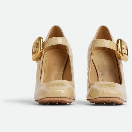 Bottega Veneta Bottega Veneta Mostra Mary-Jane Pump in Patent Leather in praline Size US 5 / IT 35 - 4 Thumbnail