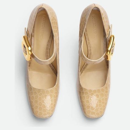 Bottega Veneta Bottega Veneta Mostra Mary-Jane Pump in Patent Leather in praline Size US 10 / IT 40 - 2 Thumbnail