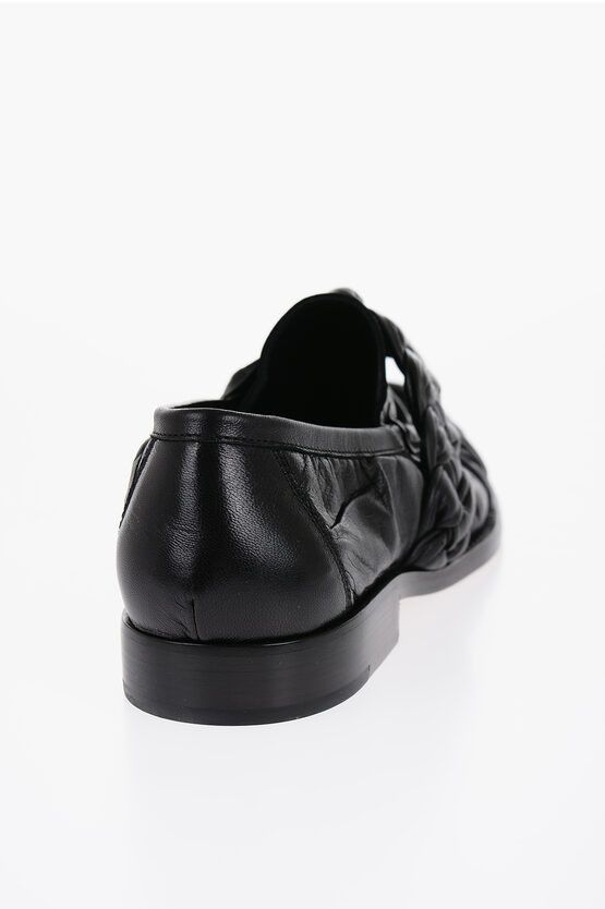 Bottega Veneta Soft Leather Astraire Loafer Shoes Size US 9 / EU 42 - 2 Thumbnail