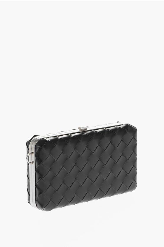 Bottega Veneta Woven leather clutch with sholders strap Size ONE SIZE - 2 Thumbnail