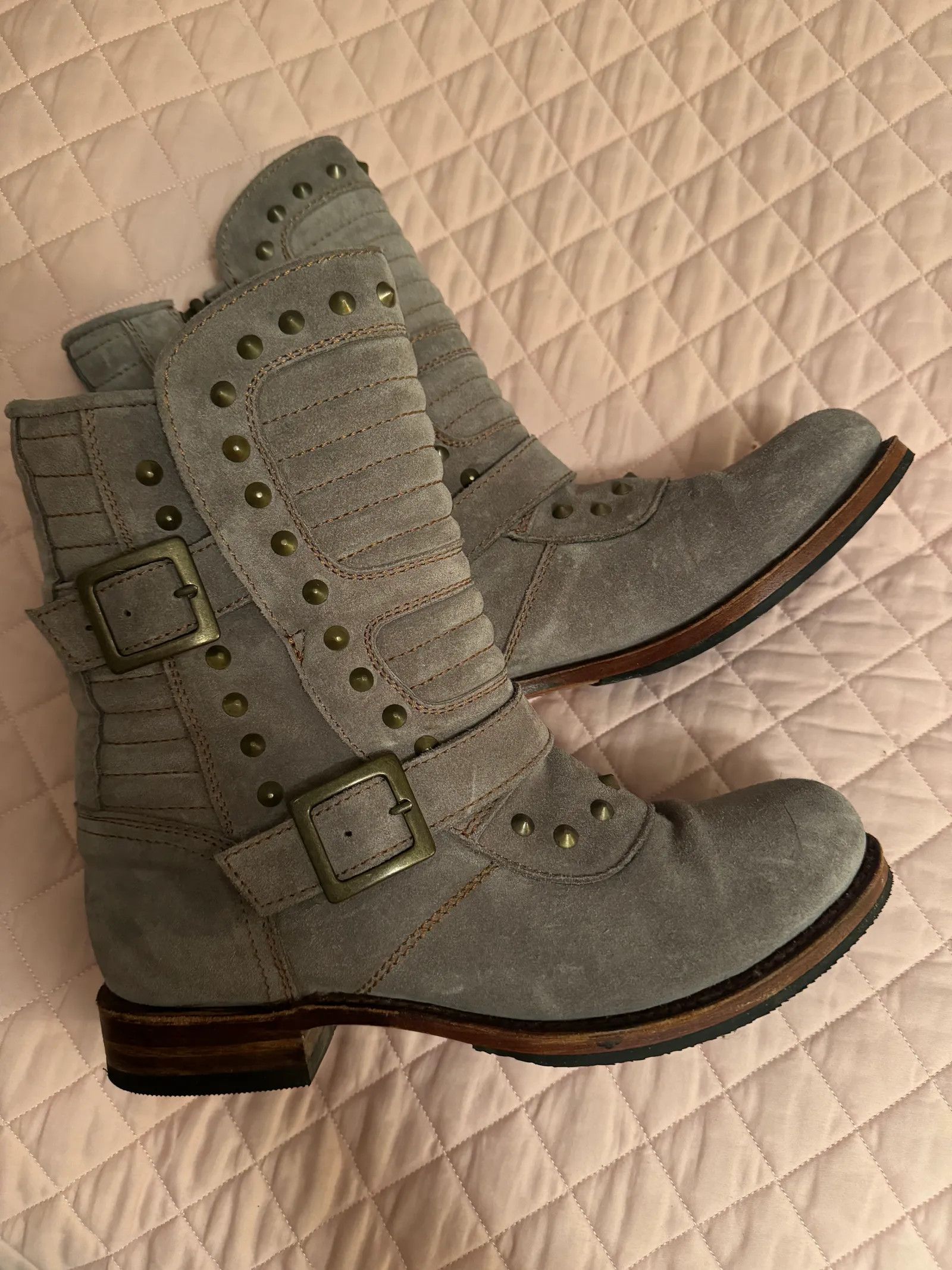 Sendra SENDRA Biker känga/boots Lace up boots Size US 10 / IT 40 - 2 Thumbnail