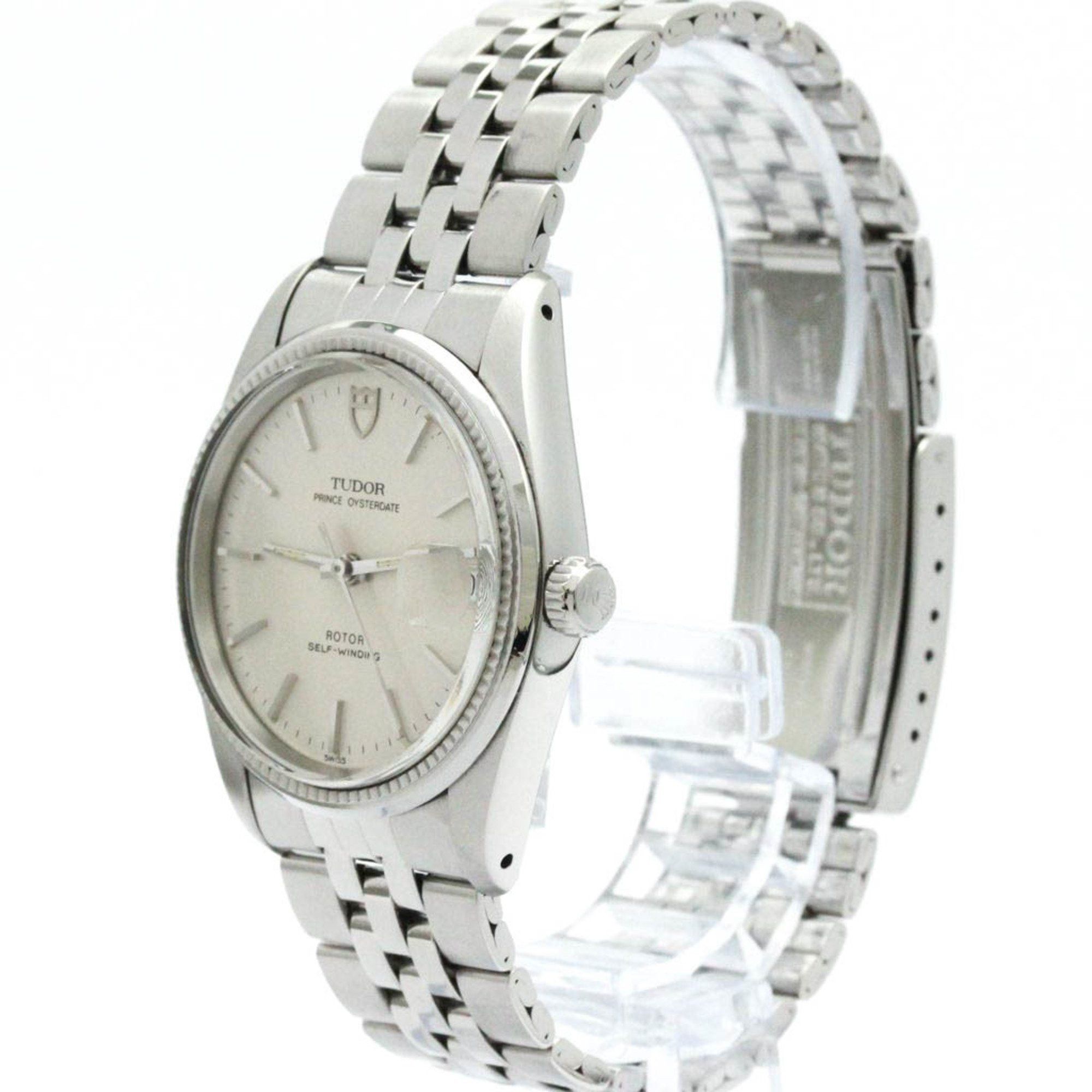 Tudor Polished TUDOR Prince Oyster Date Steel Automatic Mens Watch 75030 BF577997 Size ONE SIZE - 2 Thumbnail